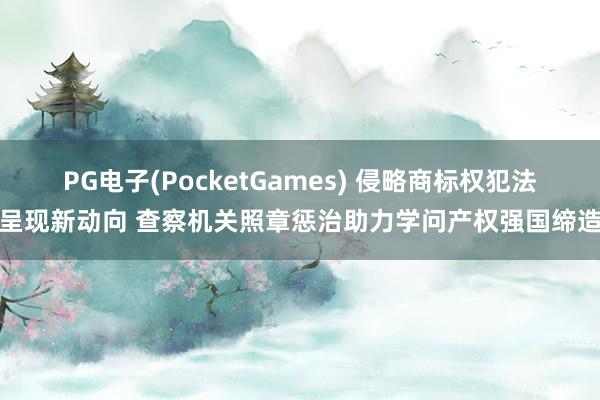 PG电子(PocketGames) 侵略商标权犯法呈现新动向 查察机关照章惩治助力学问产权强国缔造